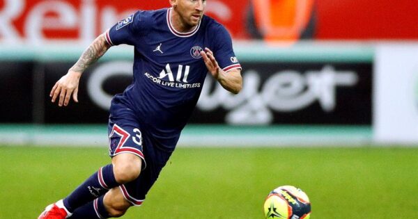 Lionel Messi con el PSG